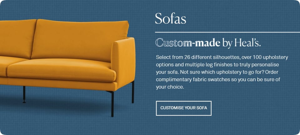 Custom-Made Sofas by Heals