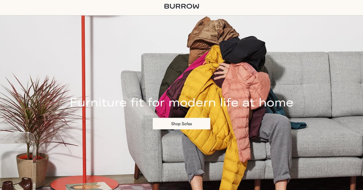 Burrow - One of the most innovative direct-to-consumer furniture companies