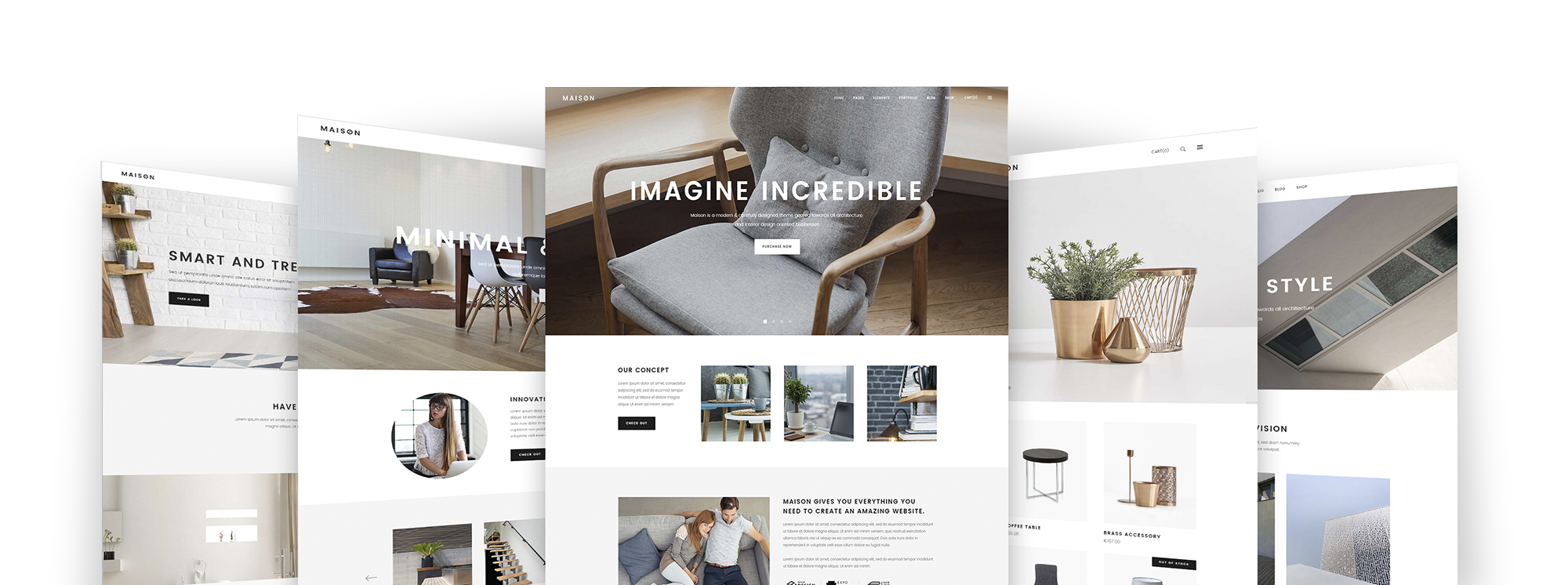 Furniture web pages