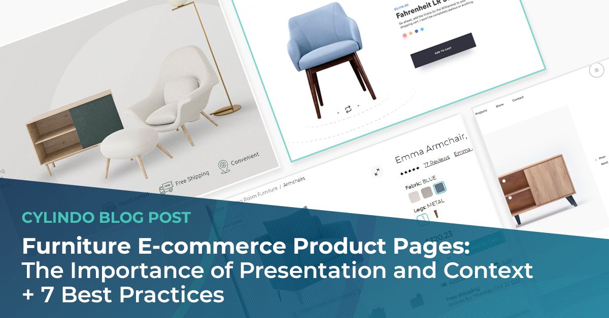 Furniture E-commerce Product Pages: The Importance of Presentation and Context + 7 Best Practices