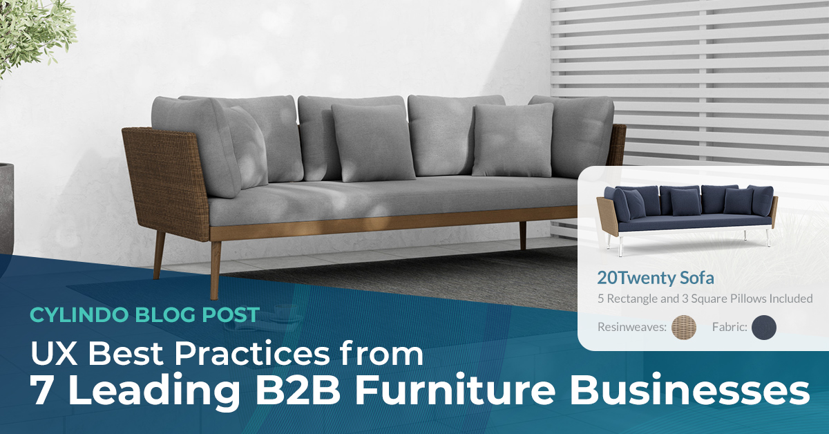 UX Best Practices from 7 Leading B2B Furniture Businesses